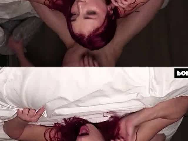 Hooking Up With 10/10 Breasty Redhead
