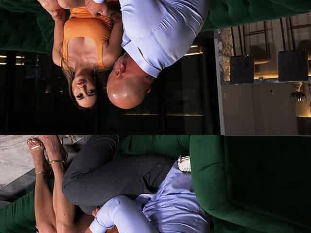 Brunette Babe Desiree Dulce Worshippped And Fucked