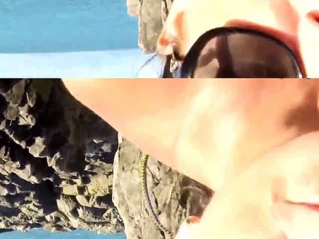 Amateur Mature Blowjob on the Beach