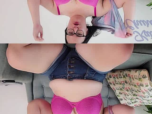 BBW Girlfriend Sucks Her Own Toes to Get You off