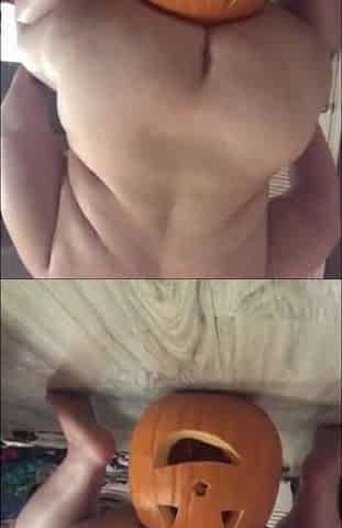 Pumpkin Smash with my Overweight Butt