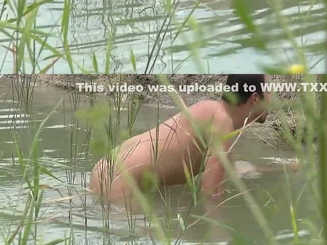 Stretch My Tight Anus By The Lake