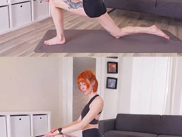 Slim Cutie Stretches her Body in Hawt Yoga Positions Part 1