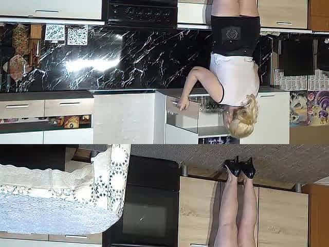 Maid is preparing to meet guests