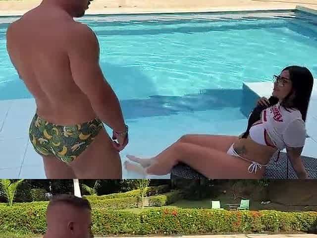 WELL-ENDOWED FOREIGNER ENDS UP PUTTING HIS JOCK IN ME WHILST GIVING ME A MASSAGE - LA ROLA