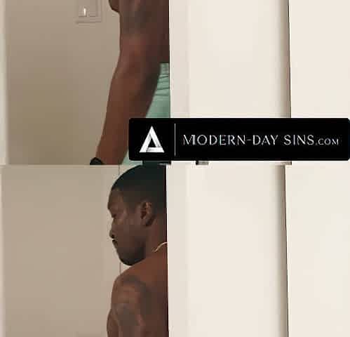 Caught Red-handed: Horny Shower Fun Interrupted By Besties Creepy Boyfriend Peeping