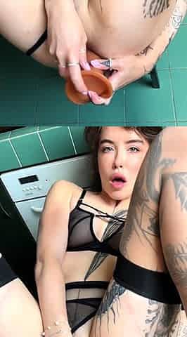 Eden Ivy Fucking In The Kitchen Sex Tape