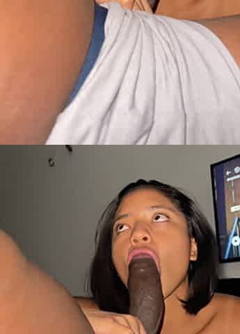 Cute brunette hair rides a large bulky weenie -amateur pair- nysdel