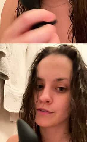 Webcam brunette solo masturbation