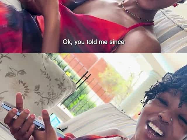 BUSTY 18YO EBONY Tight Pussy Pounded