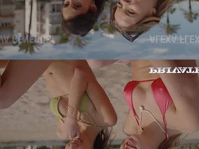 Intimate com - Eva Generosi, Alexa Flexy and the surfer that drilled 'em