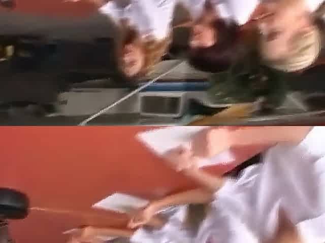 Fresh sexy cadets are banged and subject to a hard sex lesson