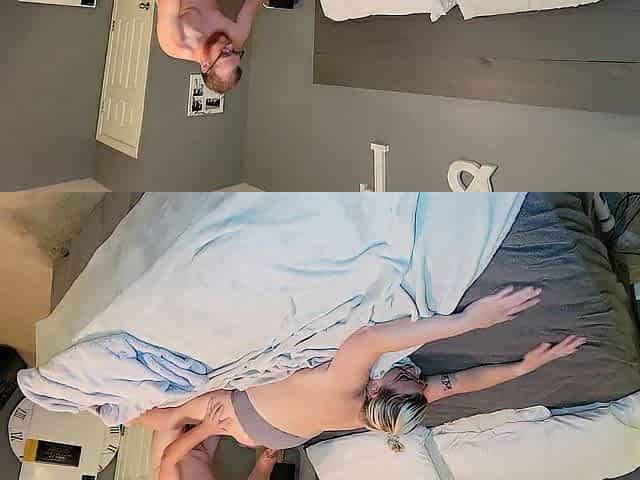 Back rub leads to Creampie