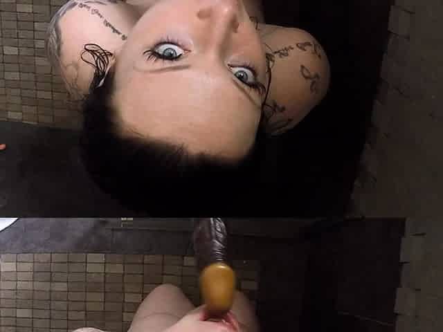 Extreme amateur brunette pov blowjob