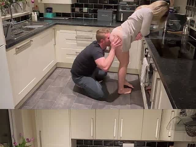 Freeuse anytime wife screwed in the kitchen