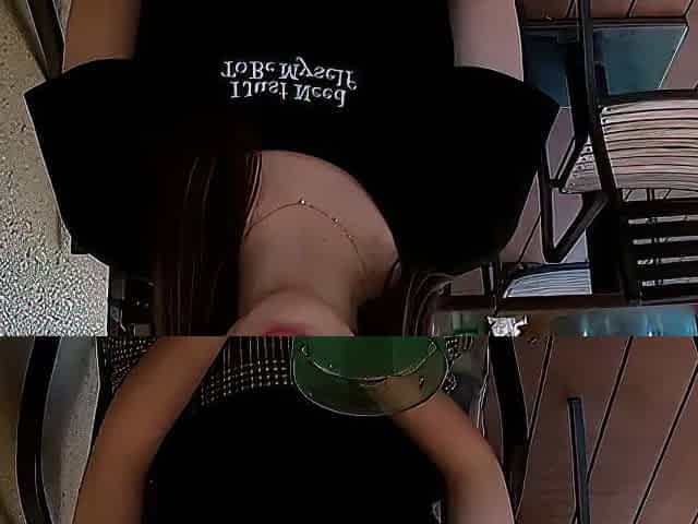 Outdoor anal solo and masturbating blonde