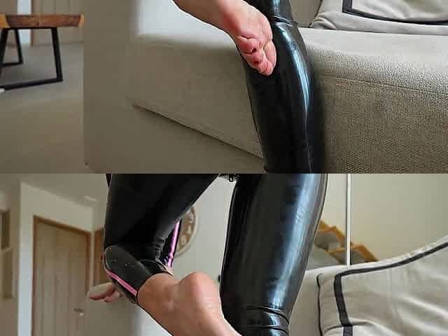 Ebony Latex Catsuit It's flawless for me when I'm jumping on your penis