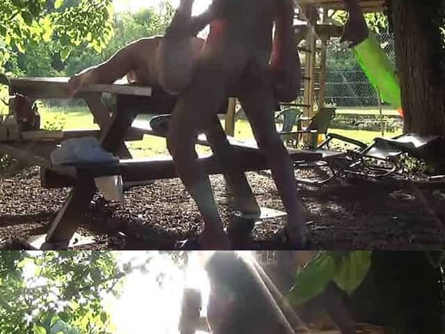 Big-Ass MILF Helene's Outdoor Adventure