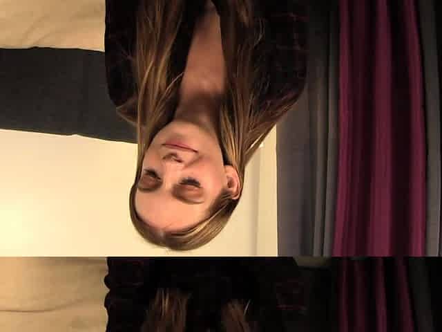 Handjob POV video with a hot brunette teen girlfriend