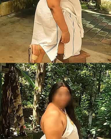 Indian Chubby in Sexy White Dress, Topless Photoshoot