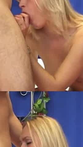 A girl Is Persuaded - Hot Lesbian Experience for the First Time!