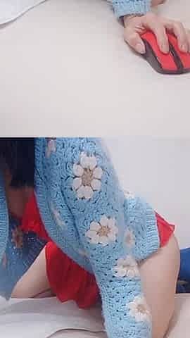 Hana Slow Take of Her Clothes Then Tiny Ass Hole Tiny Pussy Show up