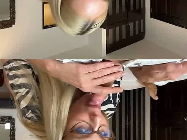 The stepsis in glasses told me a missionary story - good thick fun bags man sausage sucking!