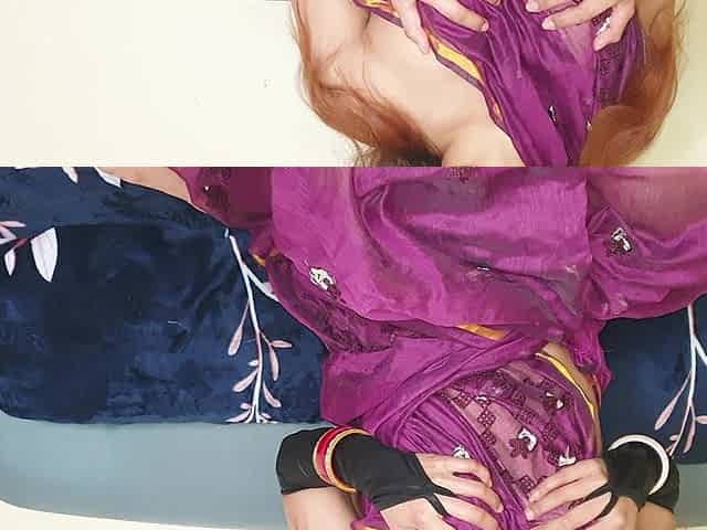 Footjob,handjob and Reverse Cowgirl Ride From My Horny Indian Neighbour.
