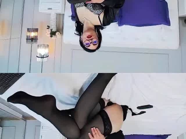 Stacked brunette goes solo toys and masturbation