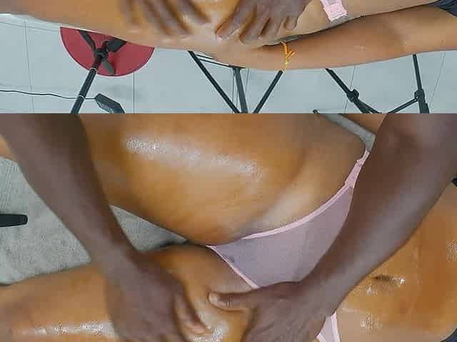 Happy Ending Massage to the Voluptuous Stepmother