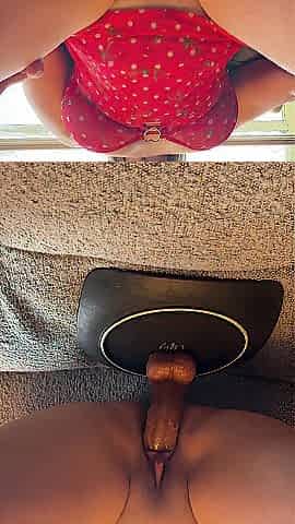 POV Riding My Biggest 13" Sex tool Trying To Take The Whole Thing