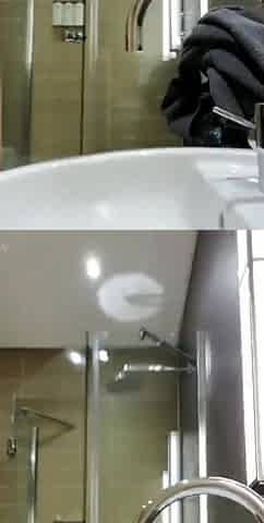 Dani Daniels masturbating in toilet