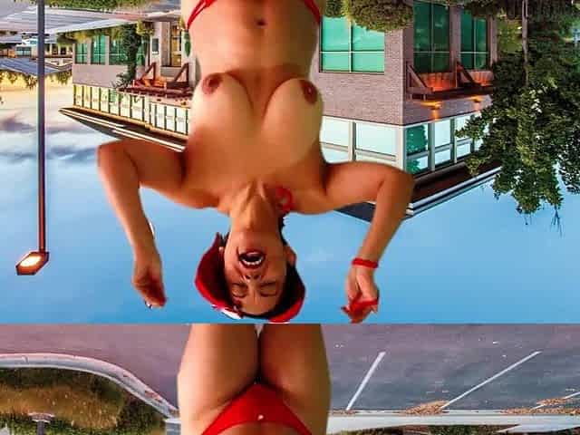 STRIPPING AND MASTURBATING IN THE PARKING WITH AGARABAS AND OLPR