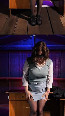 131 - I Lovingly Give a Blowjob and Fuck a Guy with My Skirt up and My Panties Pulled to the Side!