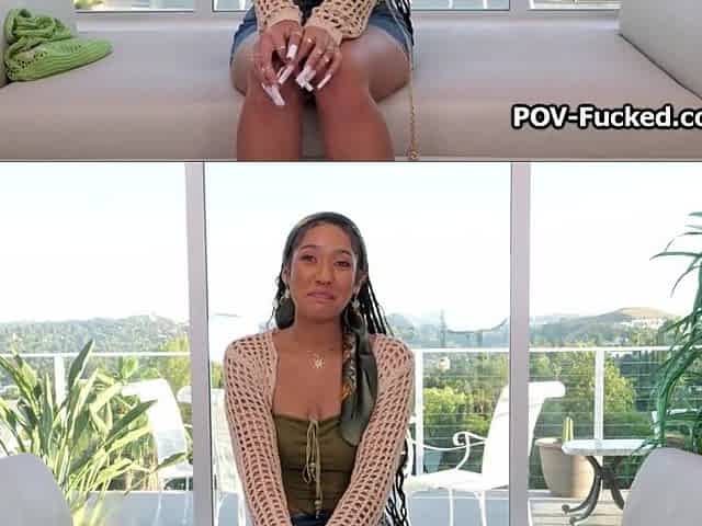 Ardent Drilling of Black Newbie Tia on her 1st Casting