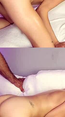 First Anal Petite Brunette Nurse and Huge Anal Creampies