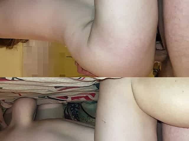 Real pair homemade bang #10