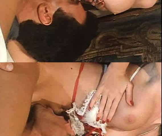 Mature brunette pussy lick and blowjob