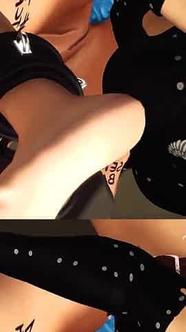 A sexy cuffed young blonde gets fucked hard by a hardcore muscular woman with a strapon