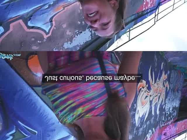 Public Agent Elisa Tiger Screwed Doggy position Under Highway