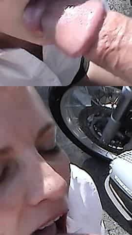 Redhead Teen Likes to Suck It in the Area