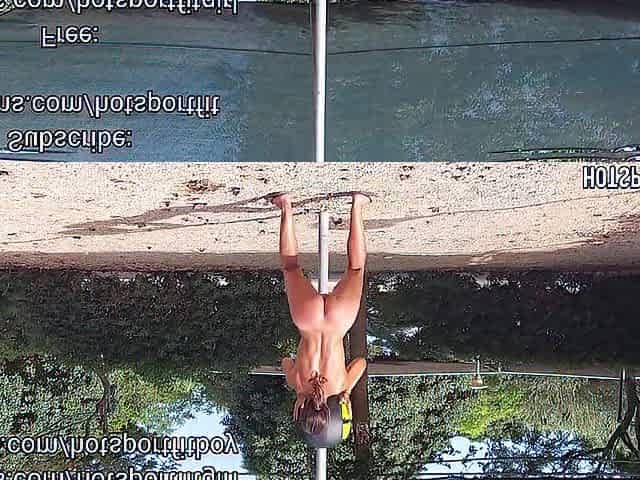 Sexy Fitness cutie Does In nature's garb Workout - Hawt and Fit!