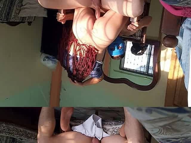 I Have Her Fucking Very Deliciously on a Piece of Furniture and Now I'm Going to Fuck Her in the Anus. Is Delicious
