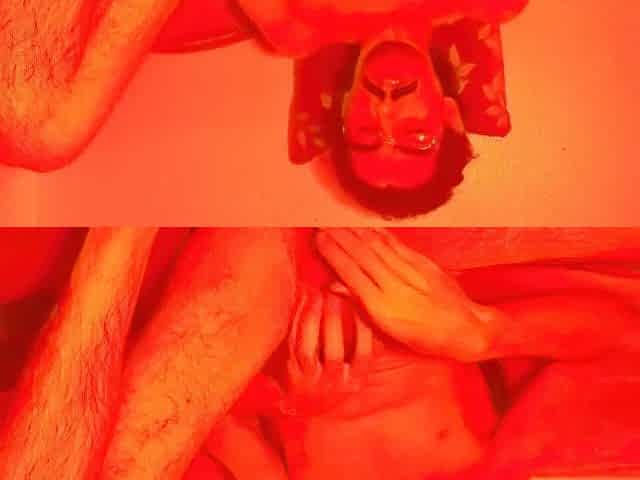 QuestAfterDark ~ Youthful Dude plays with toys