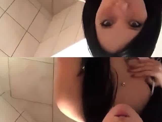 German Amateur Brunette Gives a POV Handjob