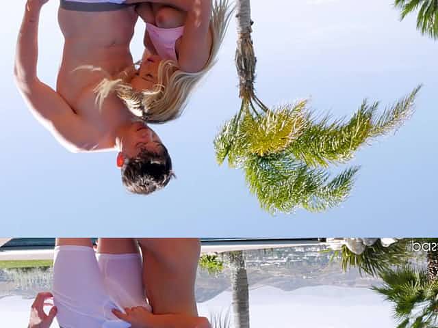 Blonde chick Kenzie Reeves needs a delicious monster dick