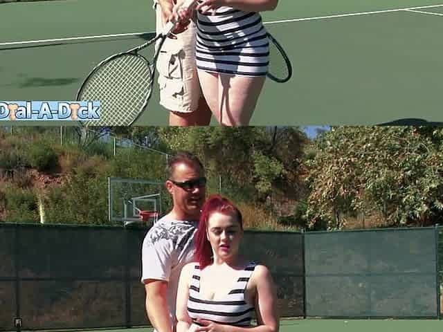 UK PAWG Jaye Rose Tennis Lesson Fuck