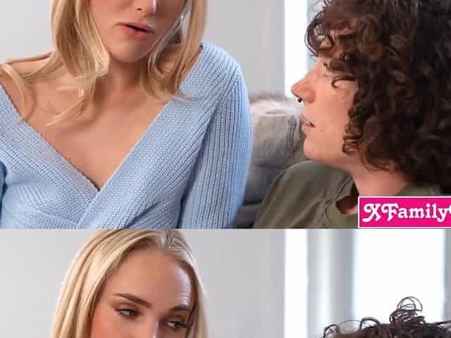 Athena Fleurs In Teen 18+ Stepsis And Stepbro Keep Each Other Warm