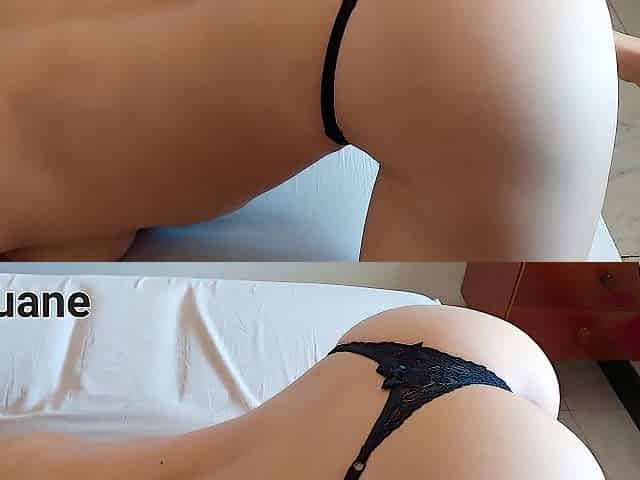 Hawt sister-in-law offering me her large butt.