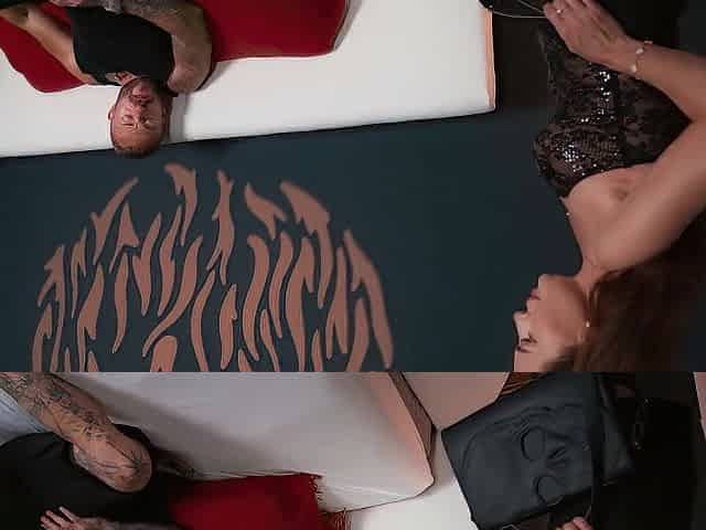 Caught Masturbating, Screwed Until Squirting and Creampie